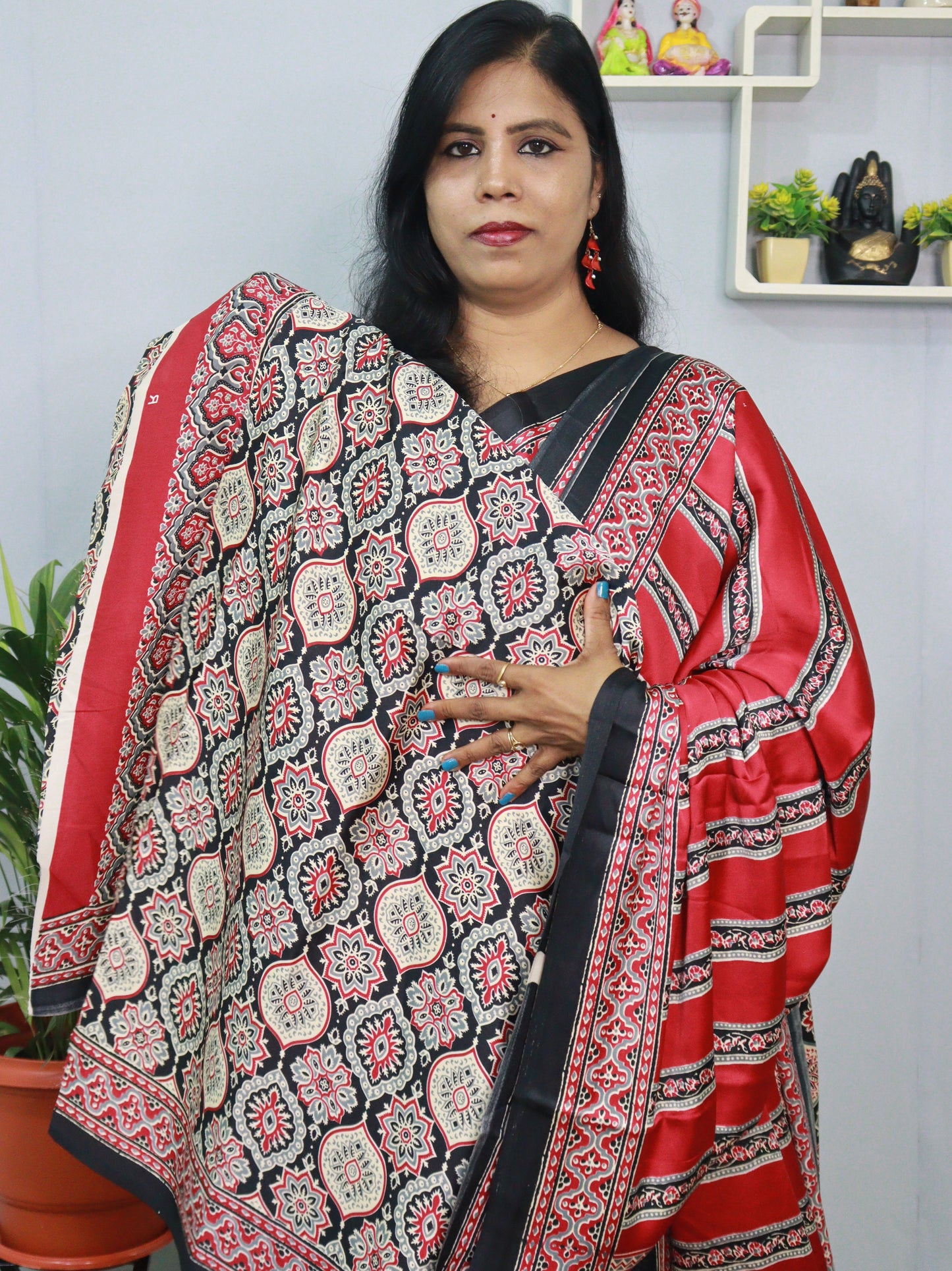 PURE CRAPE SILK SAREE