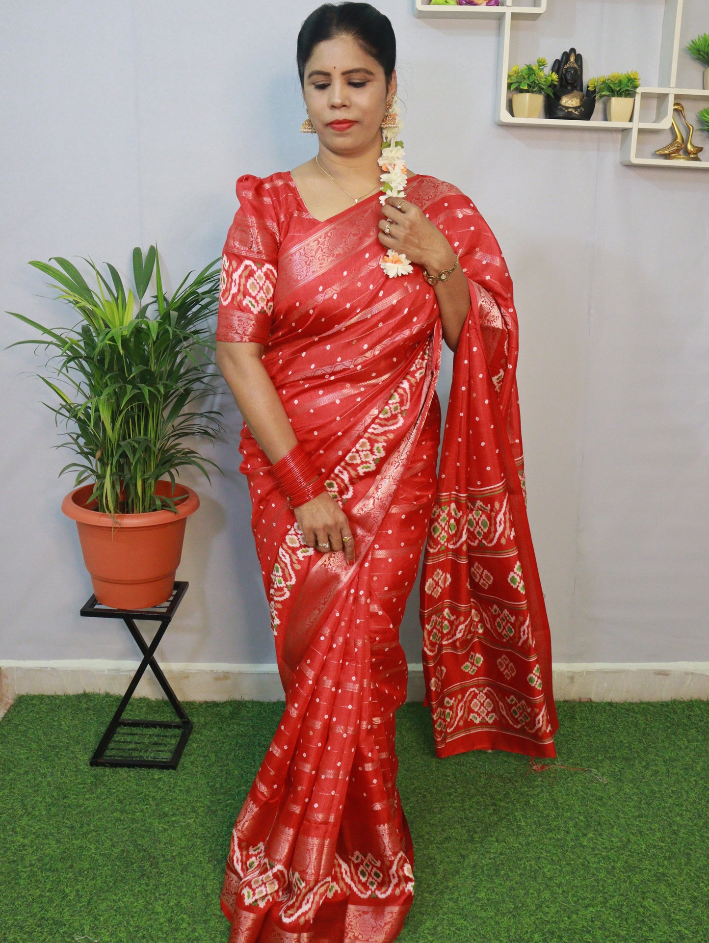 EXCLUSIVE IKKAT SILK SAREE