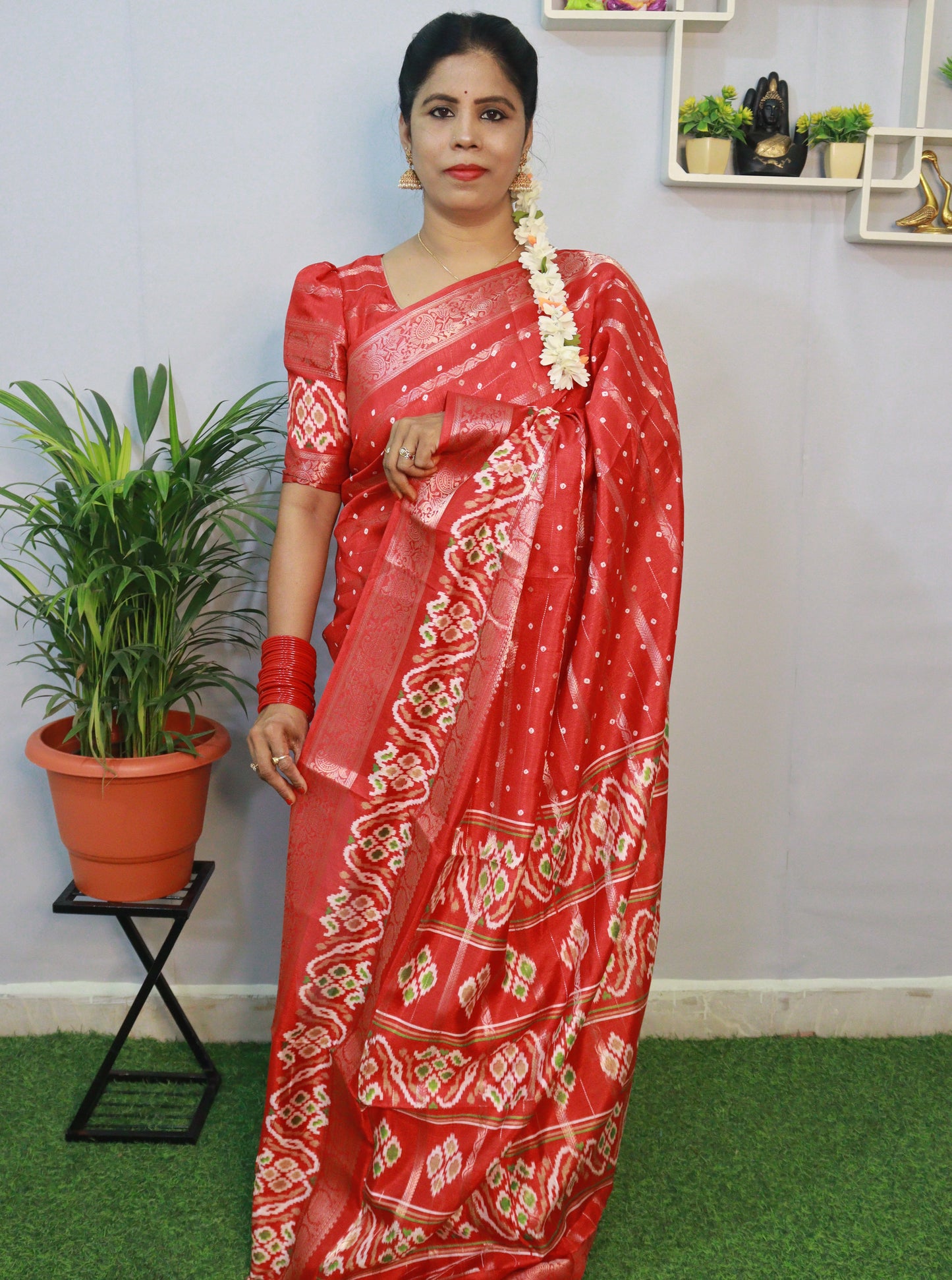 EXCLUSIVE IKKAT SILK SAREE