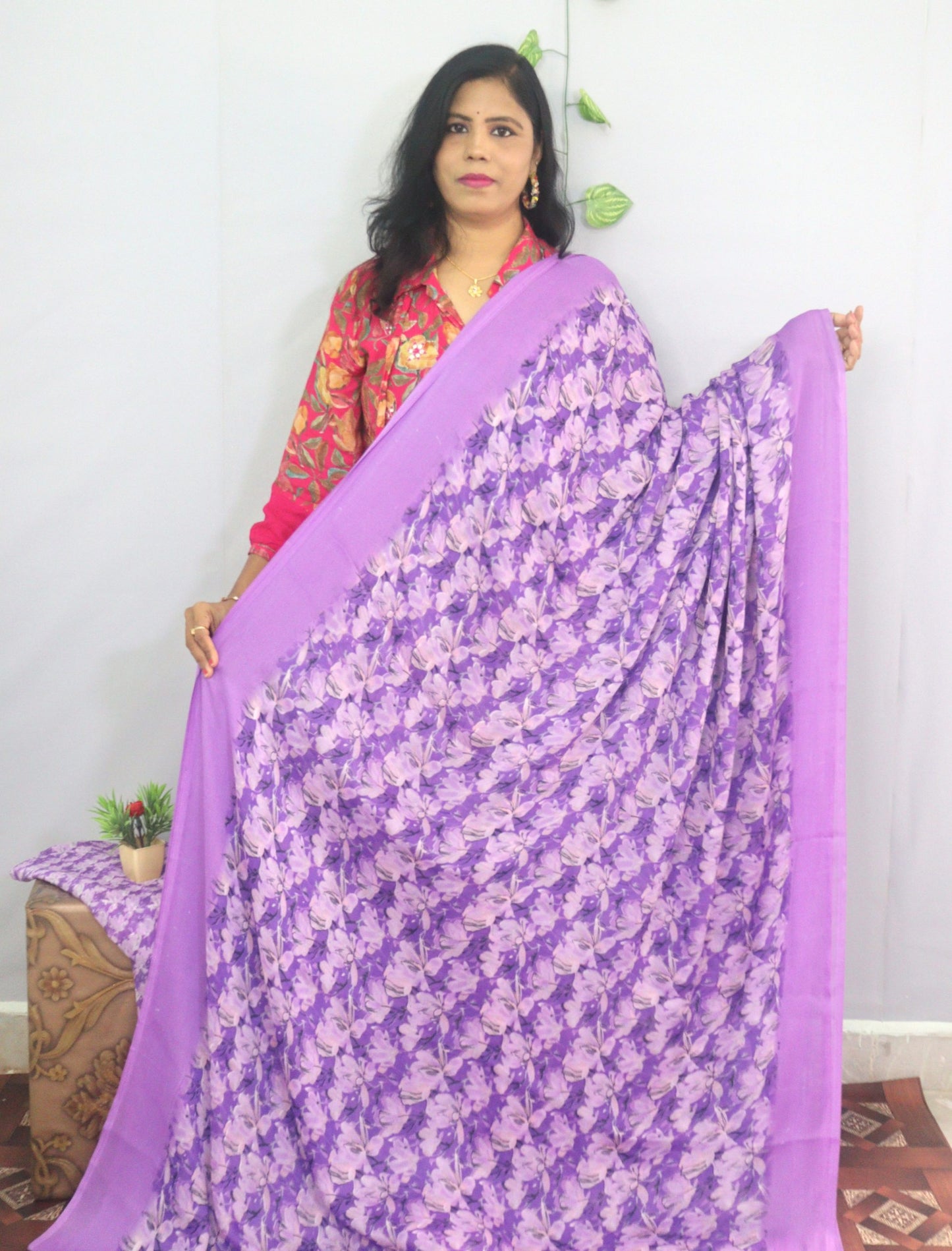 Pure Georgette saree