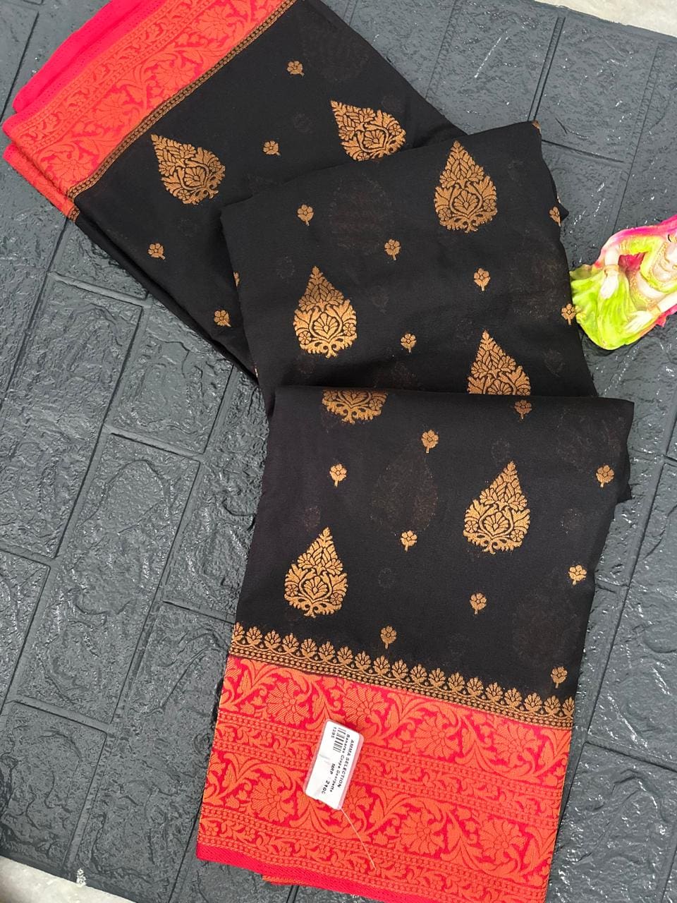 Banaras crape Georgette Sarees