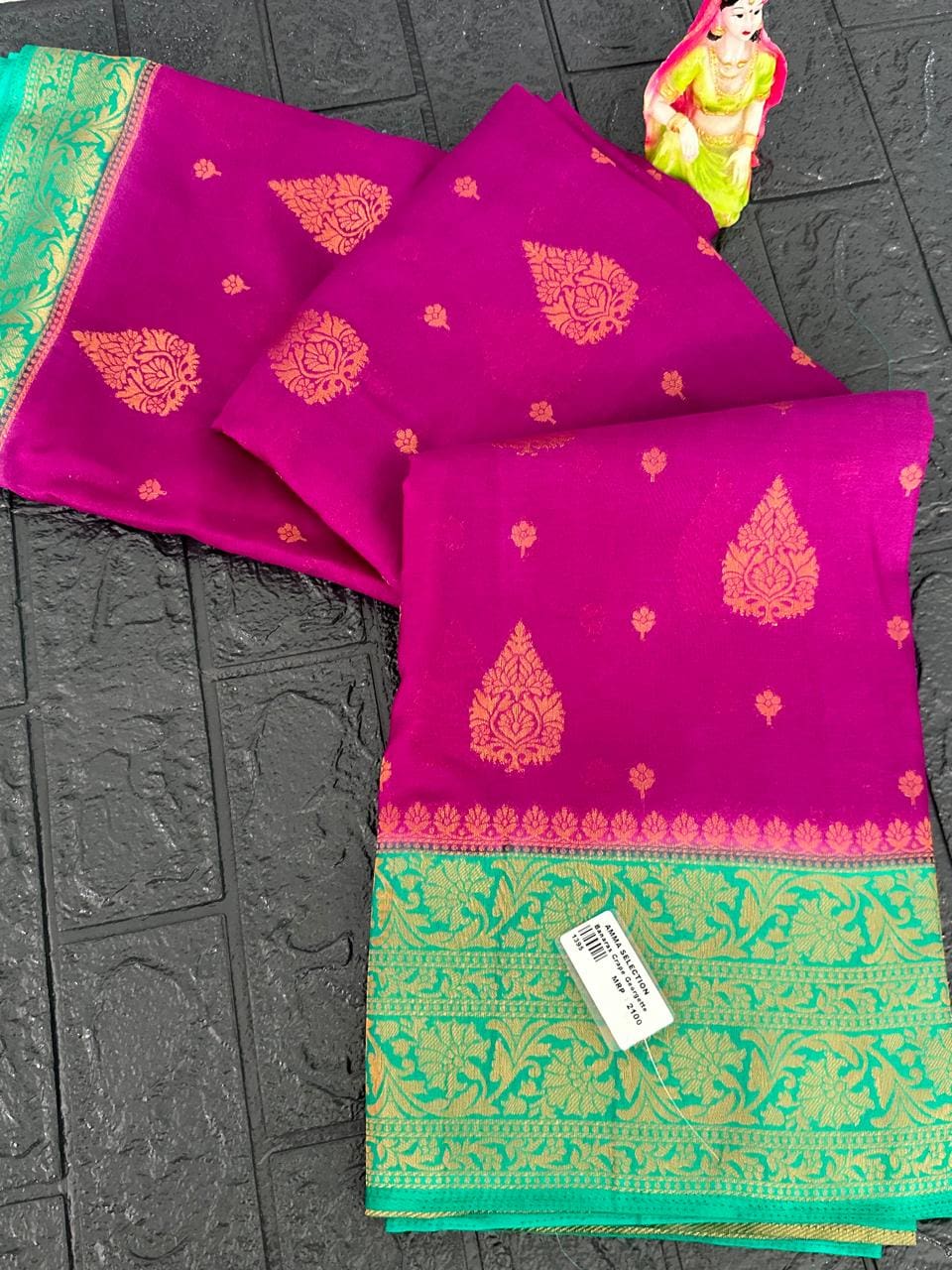 Banaras crape Georgette Sarees