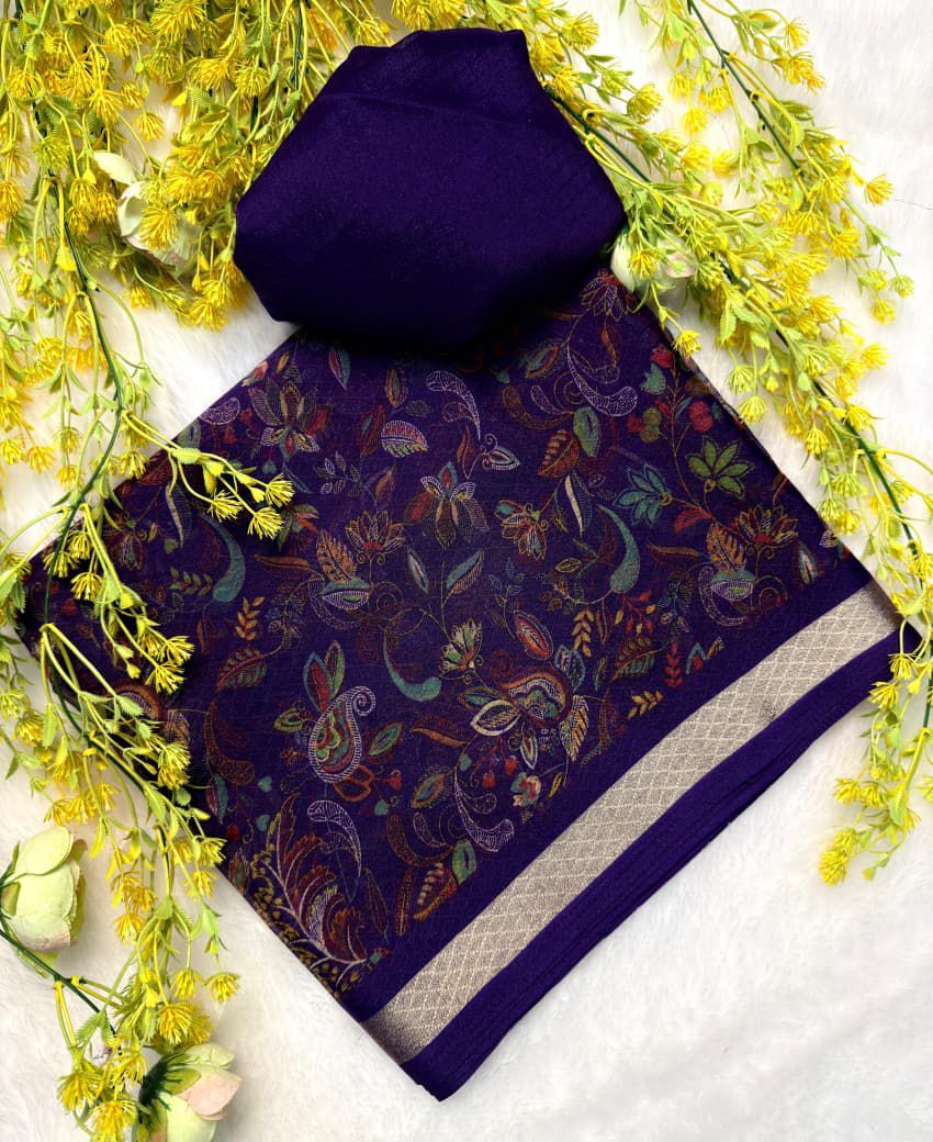 EXCLUSIVE GEORGETTE DESIGNER SAREES