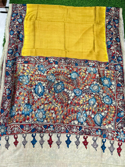 PURE SOFT TUSSER SILK SAREE