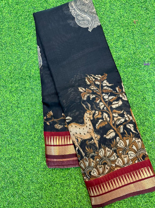 EXCLUSIVE MAHESHWARI SILK SAREE