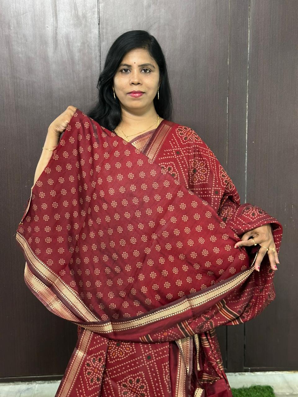 EXCLUSIVE MAHESHWARI SILK SAREE