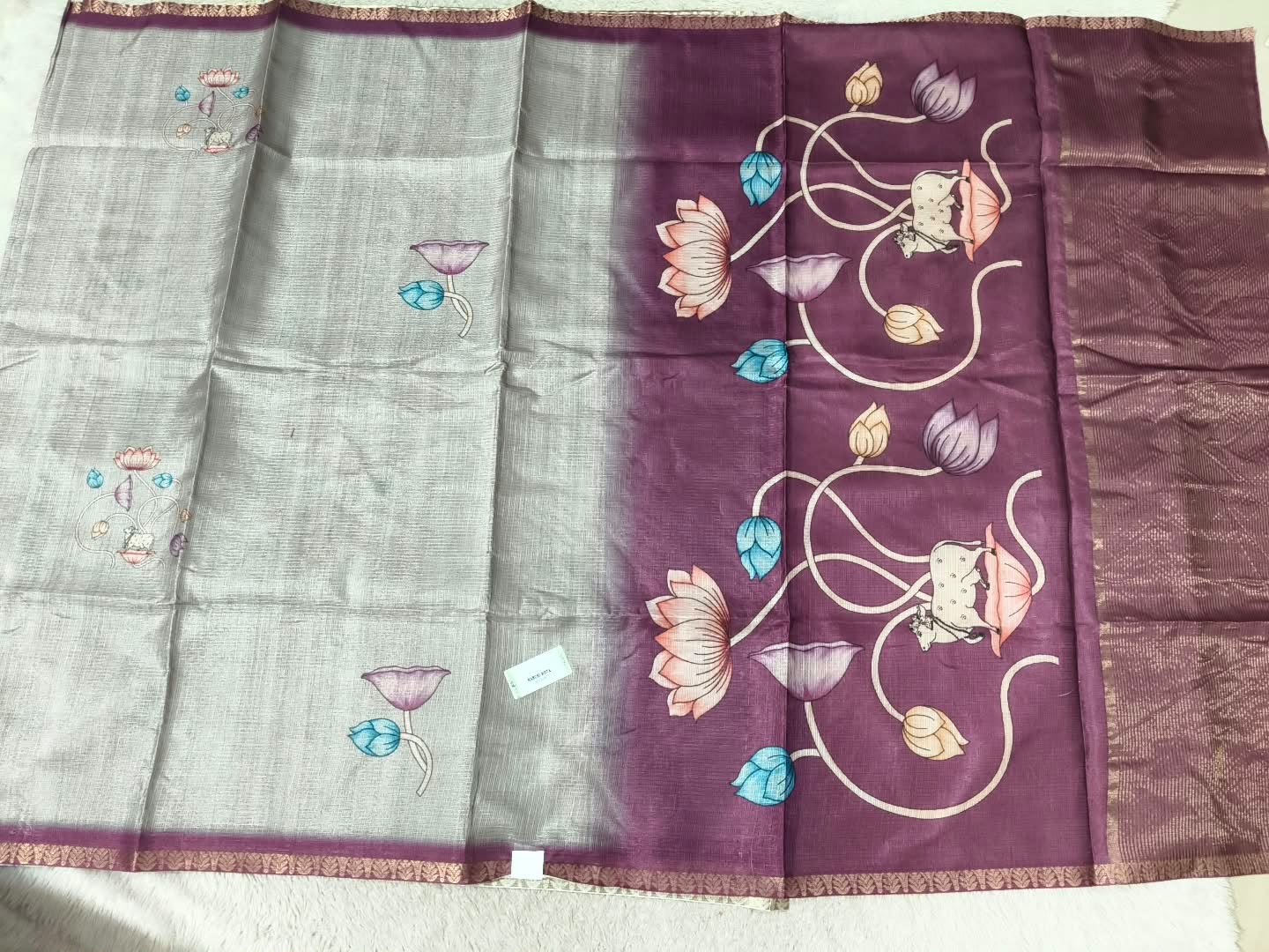 Kota kalmakari saree