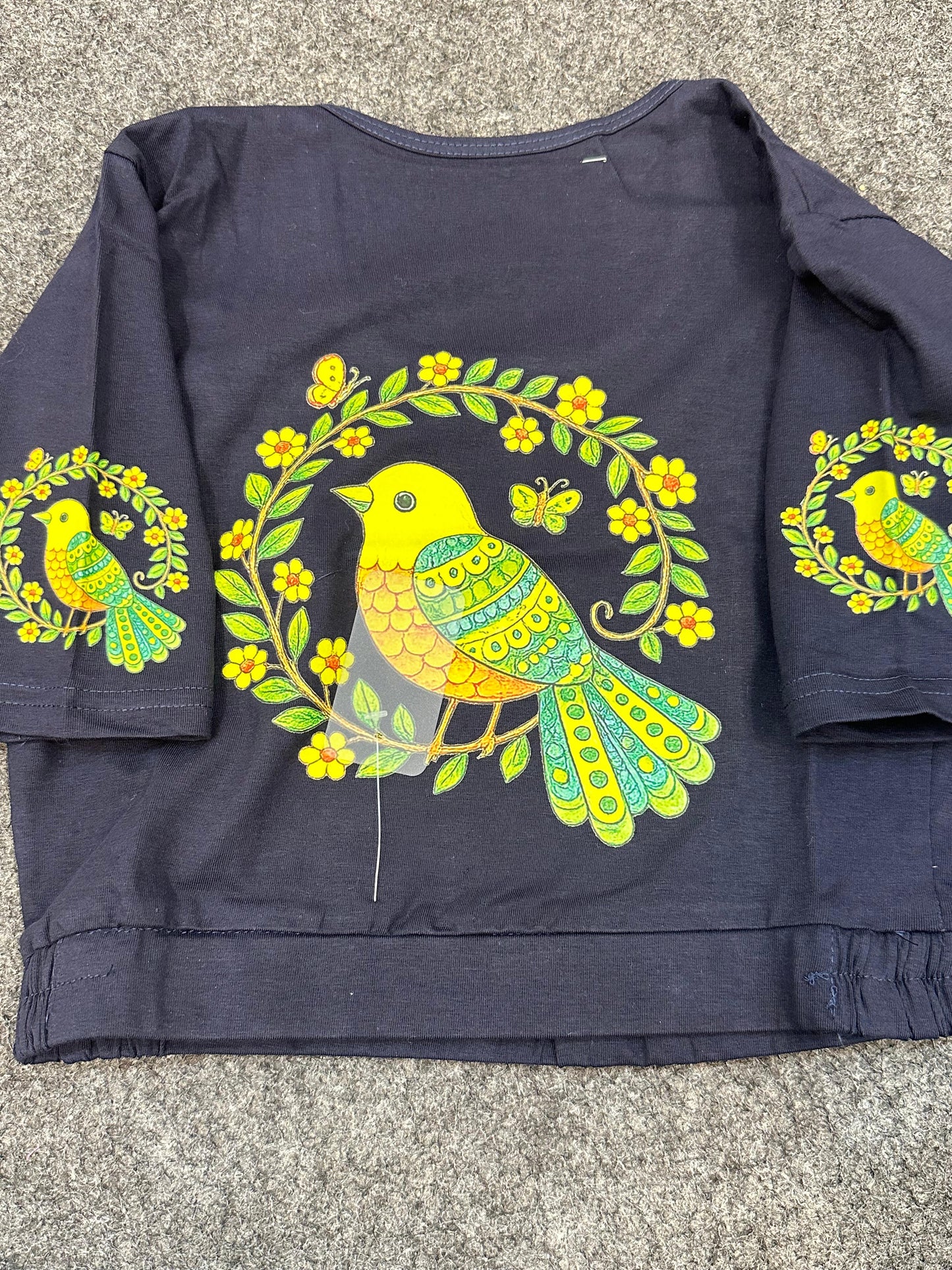 strecheble Kalanmkari print Front hooks blouse