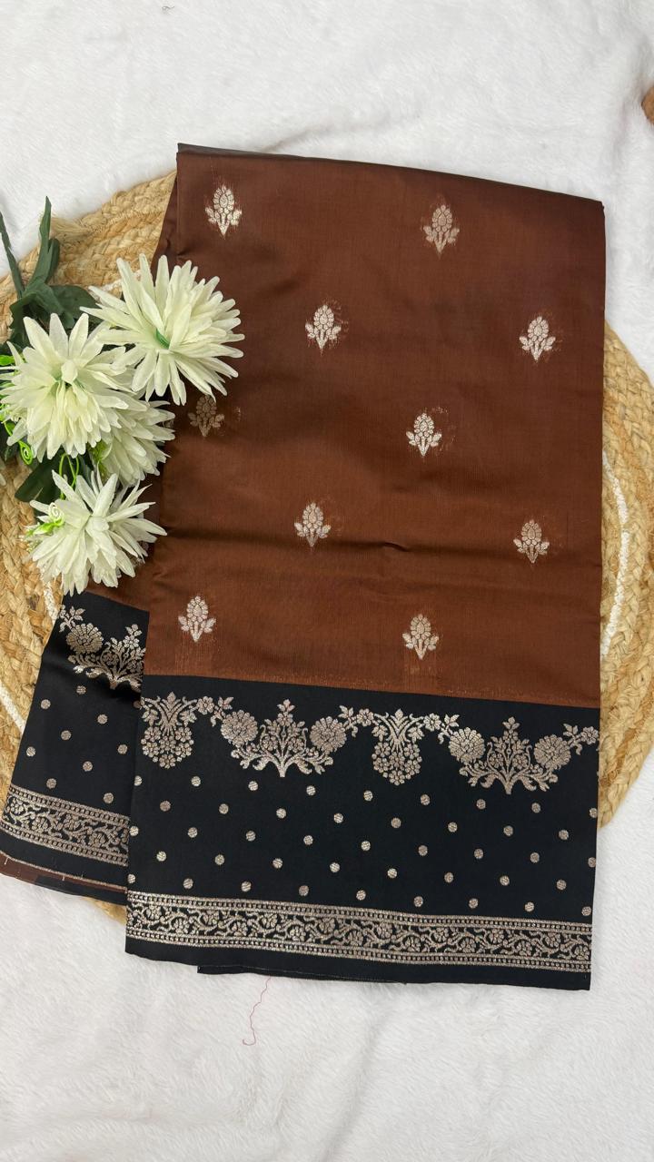 Chanderi Cotton Saree with Zari Weaving