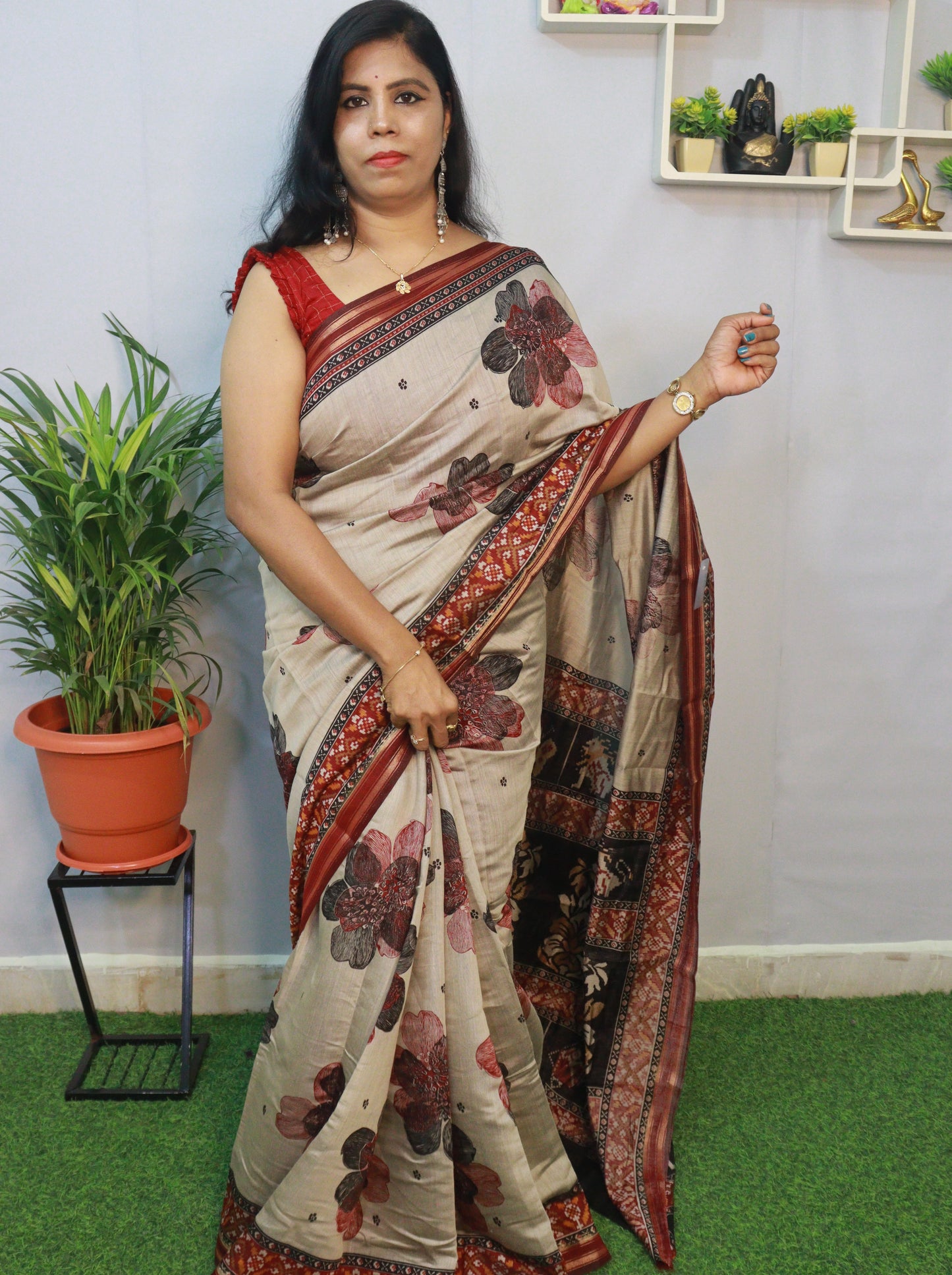 EXCLUSIVE MAHESHWARI SILK SAREE