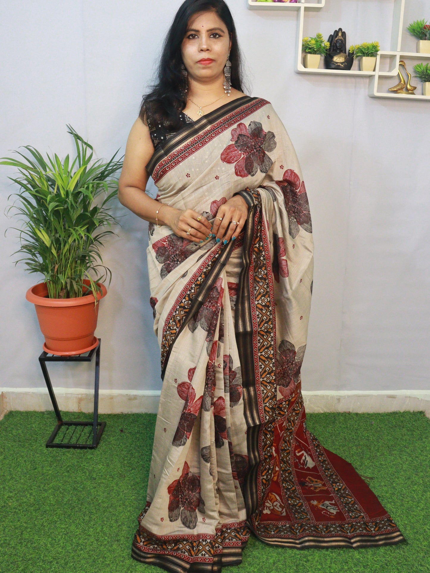 EXCLUSIVE MAHESHWARI SILK SAREE