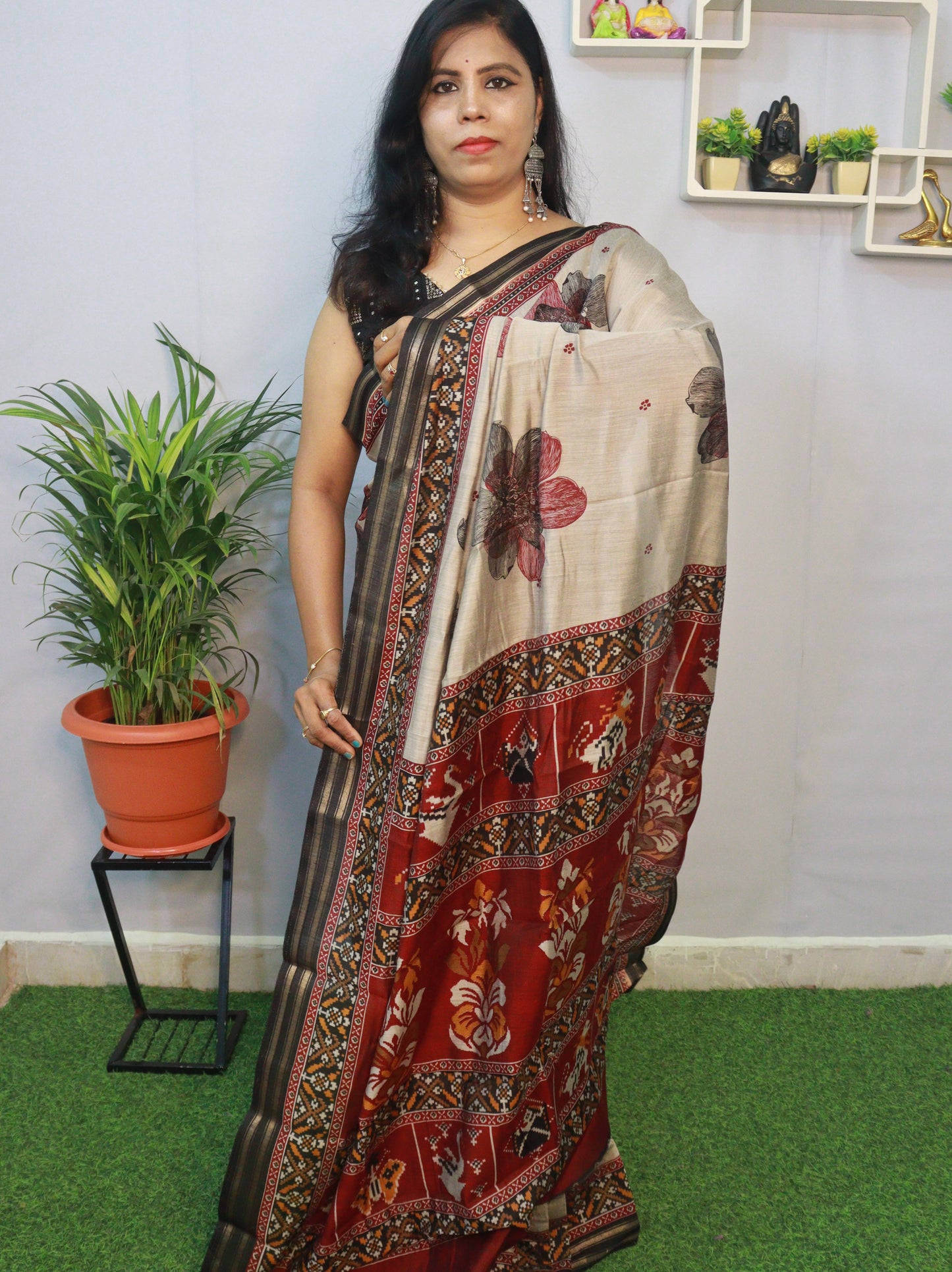 EXCLUSIVE MAHESHWARI SILK SAREE