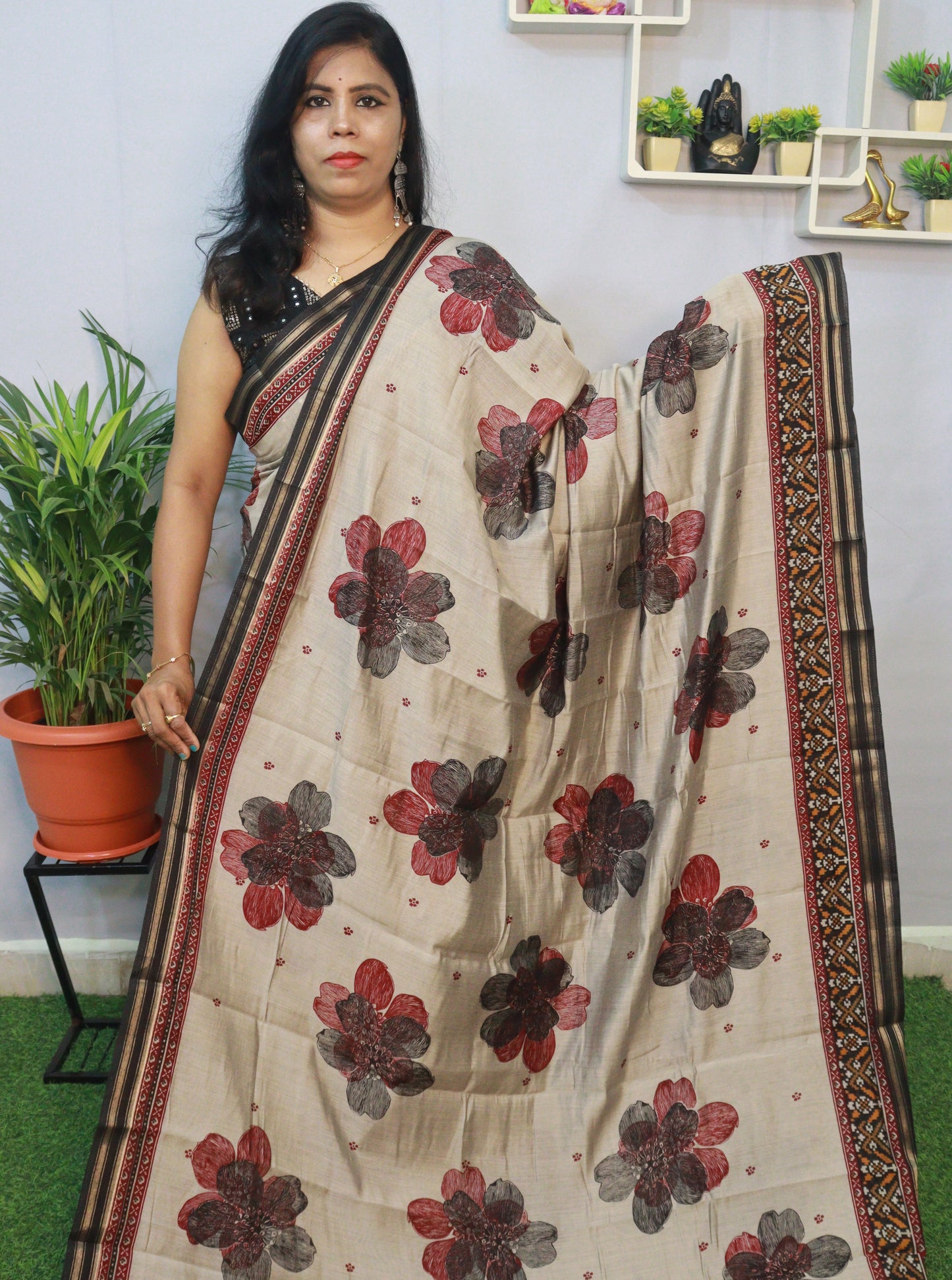EXCLUSIVE MAHESHWARI SILK SAREE