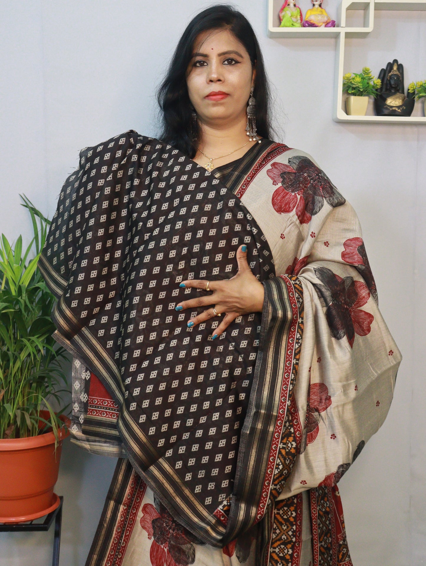EXCLUSIVE MAHESHWARI SILK SAREE