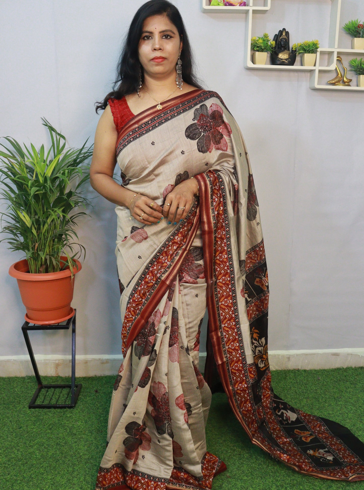 EXCLUSIVE MAHESHWARI SILK SAREE