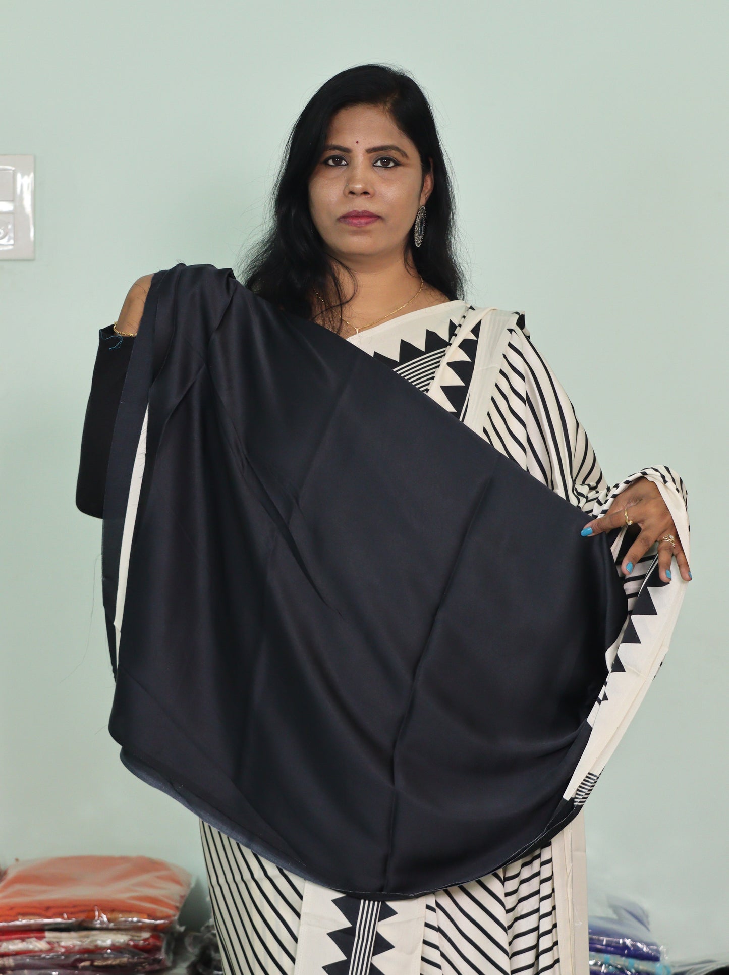 EXCLUSIVE CRAPE SILK SAREE