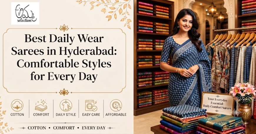 Best Daily Wear Sarees in Hyderabad: Comfortable Styles for Every Day