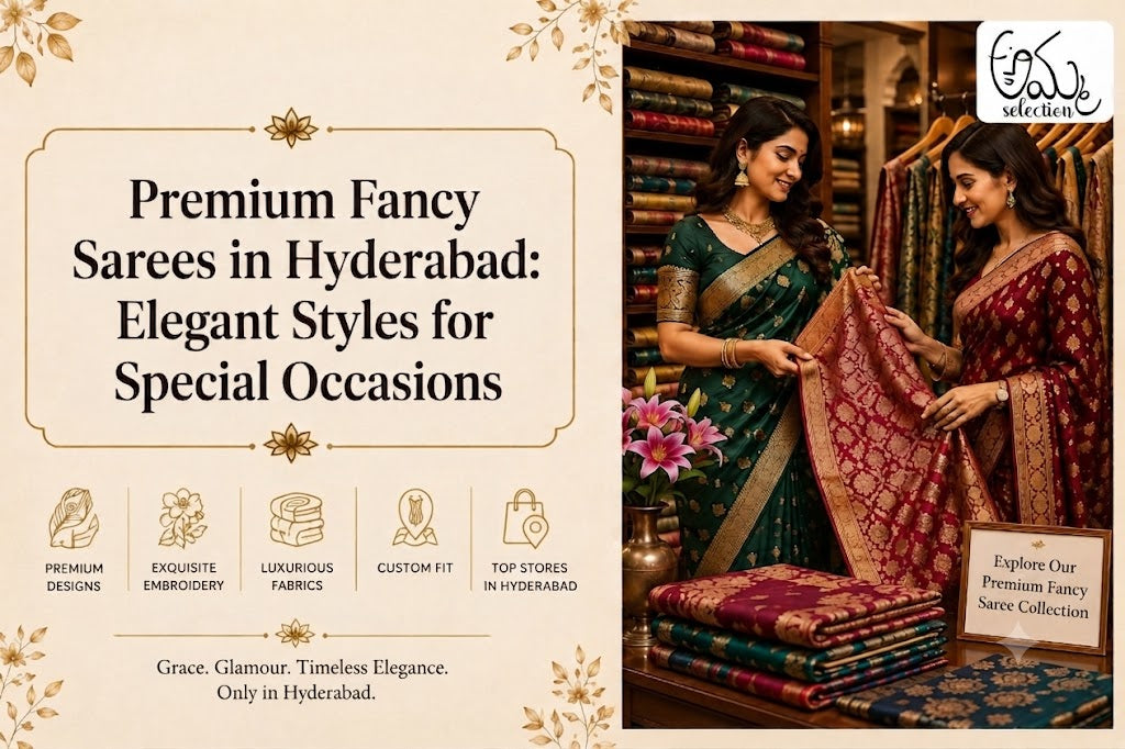 Premium Fancy Sarees in Hyderabad
