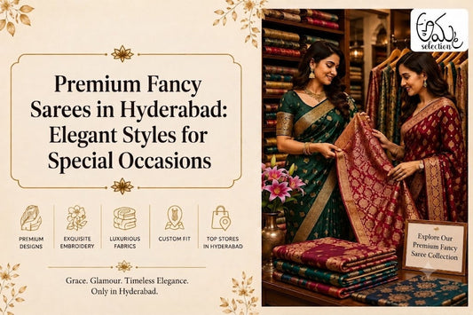 Premium Fancy Sarees in Hyderabad