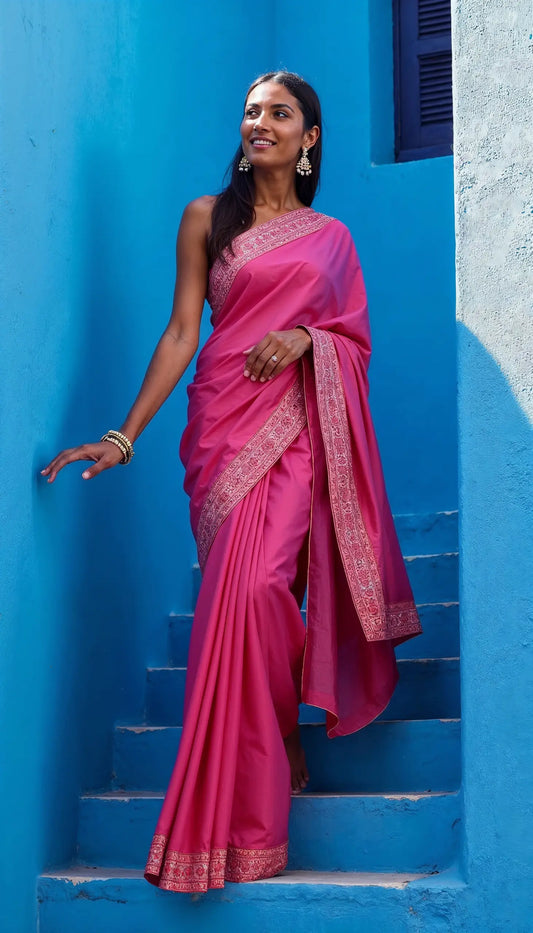 Crepe Georgette Sarees: The Elegance Meets Comfortness for All Occasions