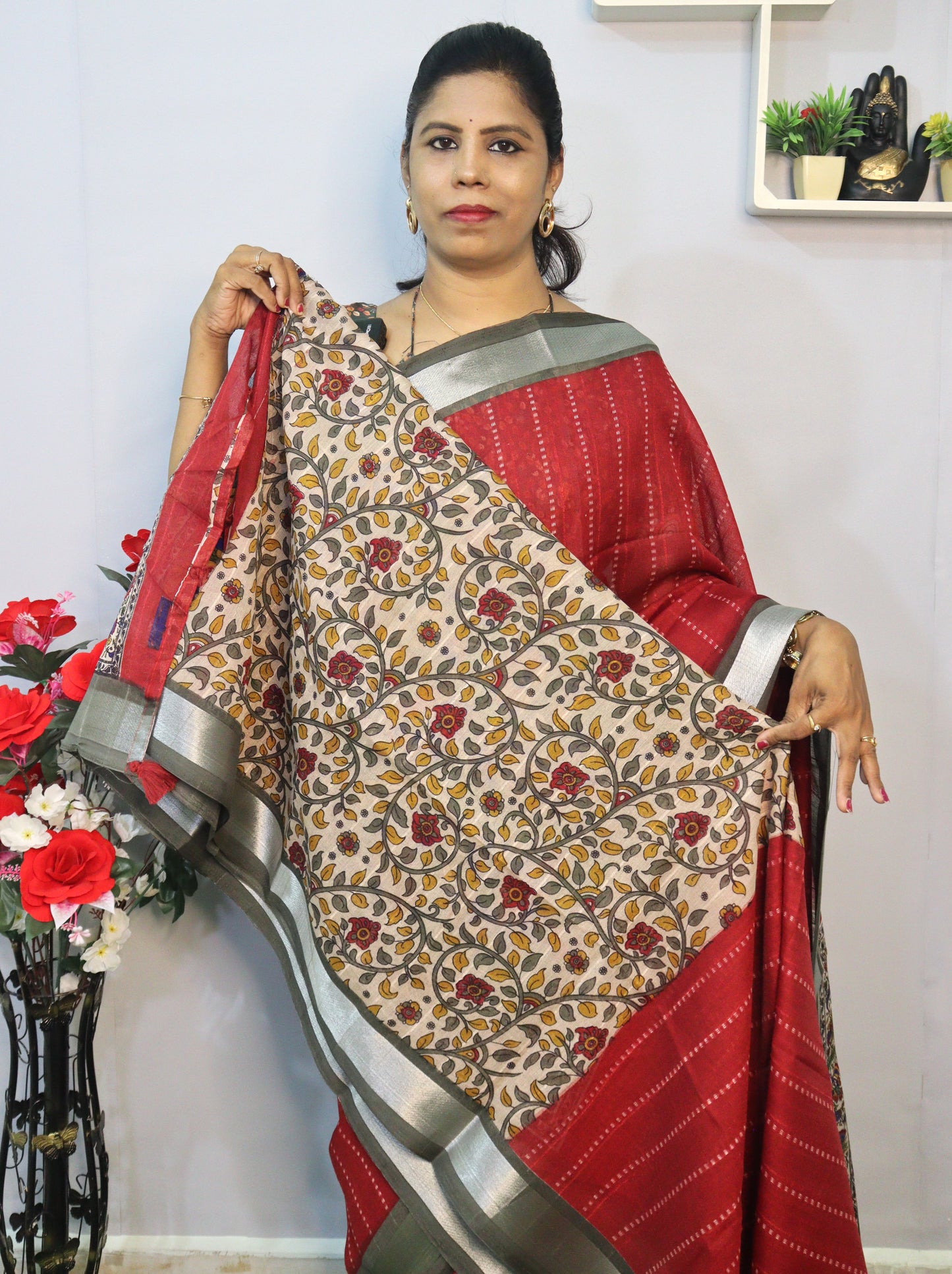 EXCLUSIVE KAADI GEORGETTE SAREE