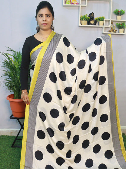 EXCLUSIVE PURE  CRAPE SILK SAREE
