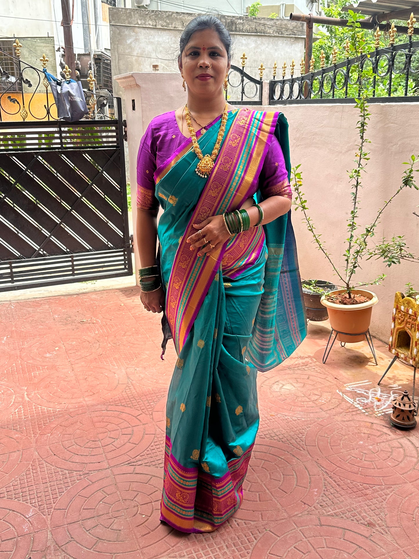 Srimuki inspired replica saree