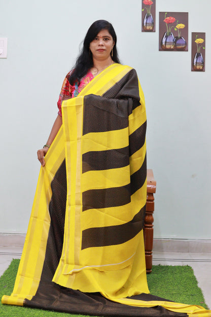 Exclusive Georgette Saree💛