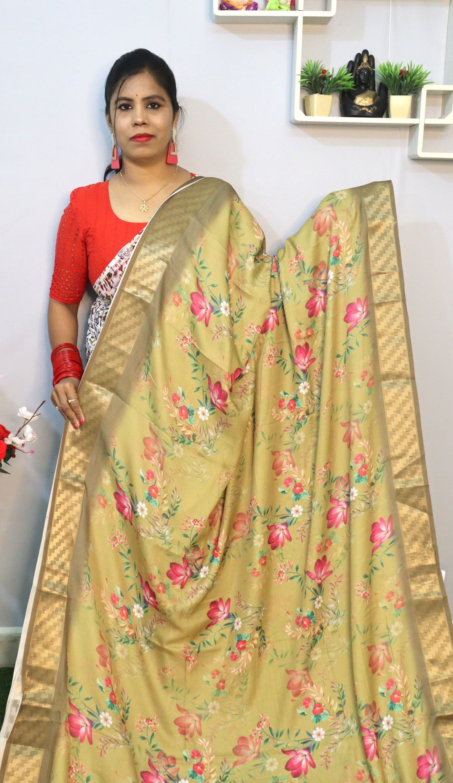 Pure Georgette Saree