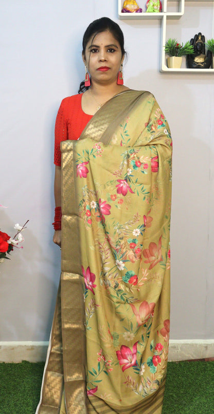 Pure Georgette Saree