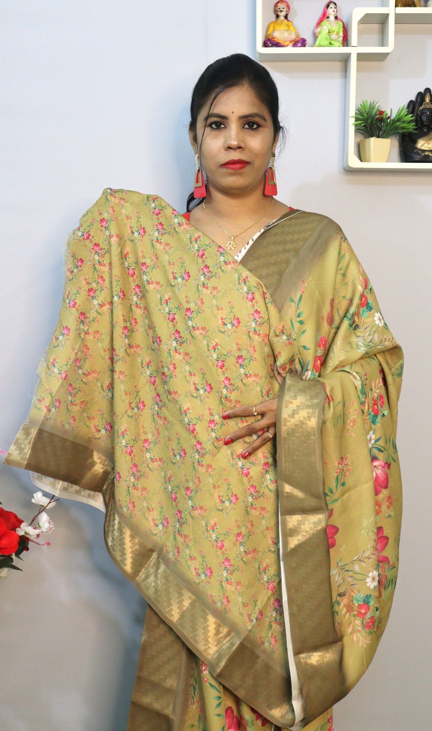 Pure Georgette Saree