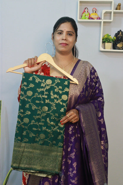 EXCLUSIVE KADDI GEORGETTE SAREE