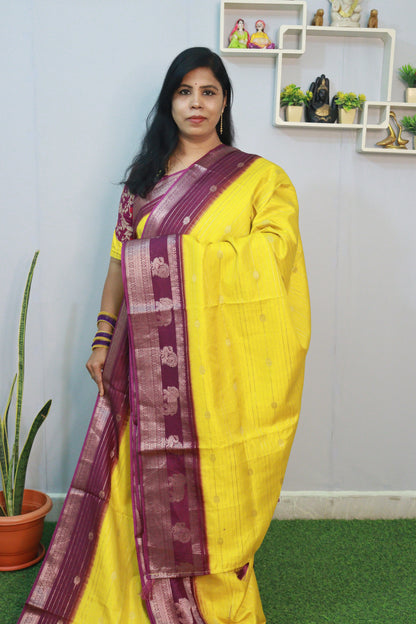 EXCLUSIVE GADWAL SILK SAREE 💛