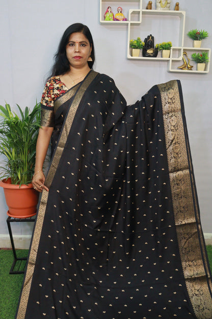 DOLA SILK WITH KANCHI BORDER SAREE