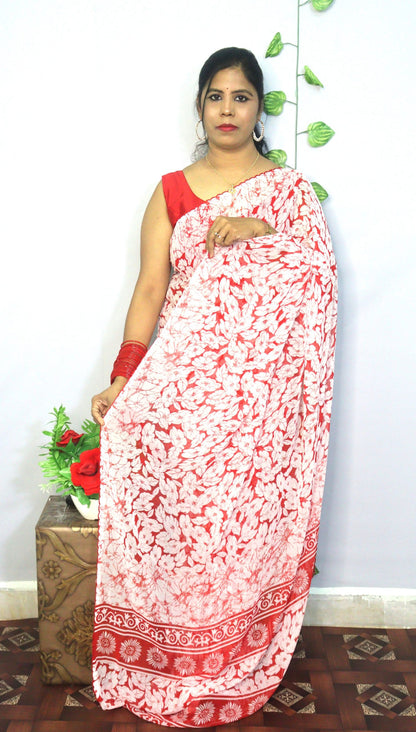 Beautiful Georgette Saree
