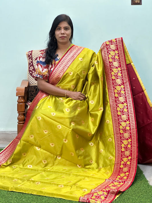 EXCLUSIVE SOFT SILK SAREE💚