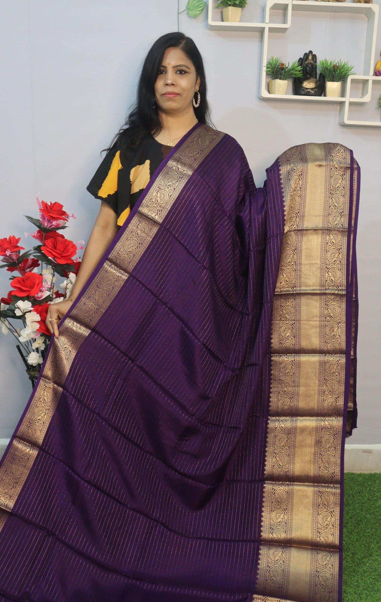 Pure Dola Crape Saree