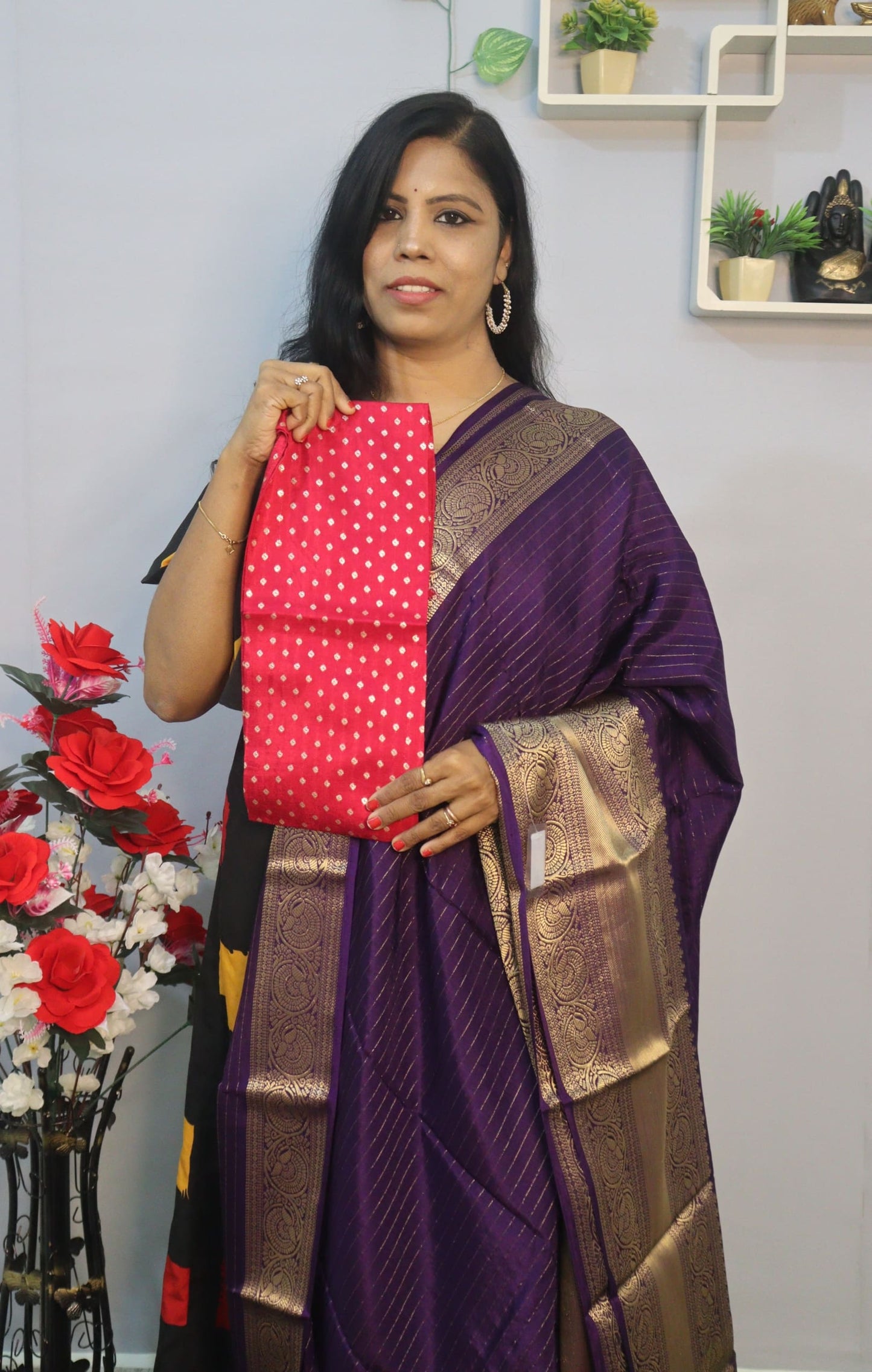 Pure Dola Crape Saree