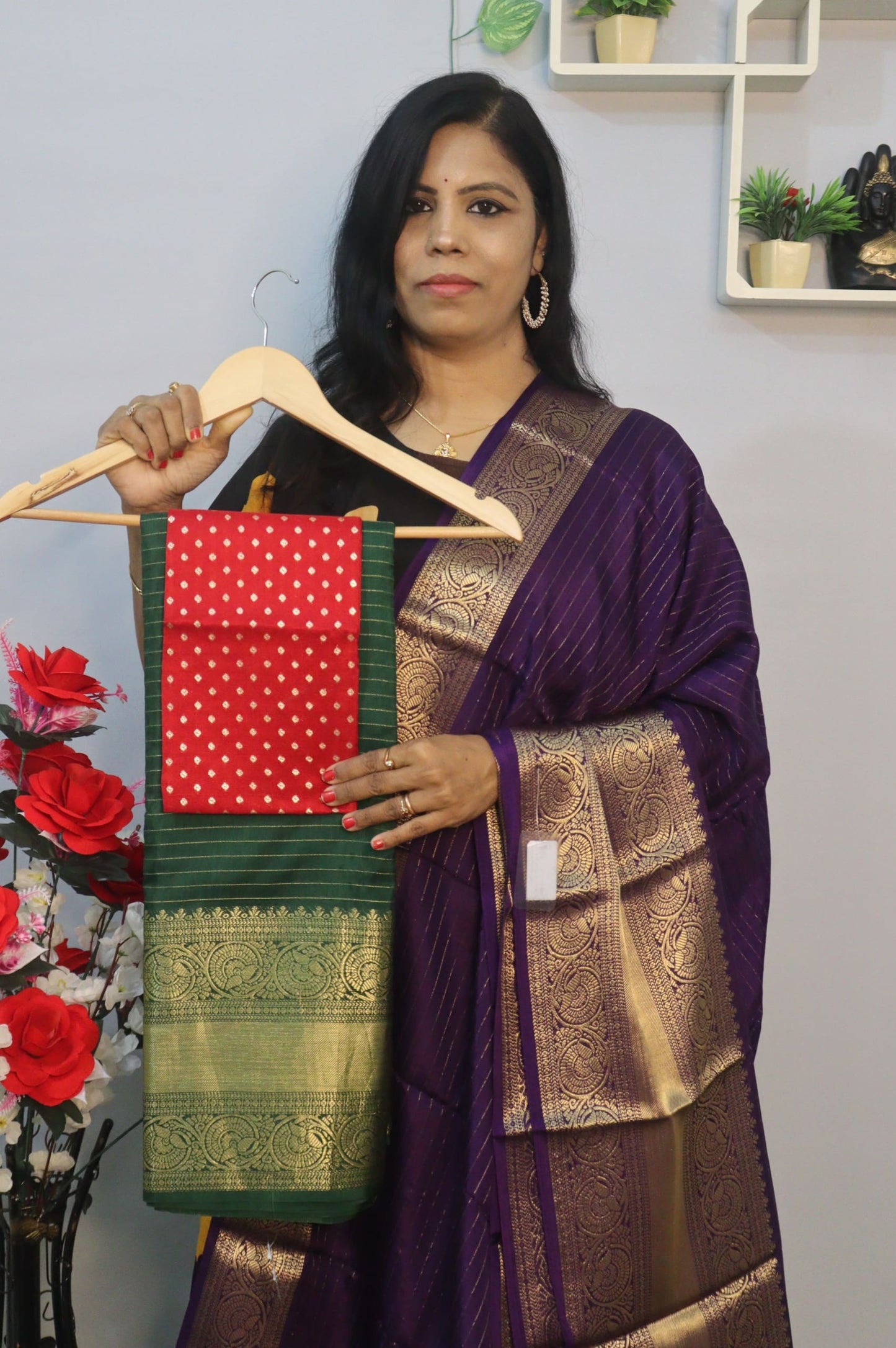 Pure Dola Crape Saree