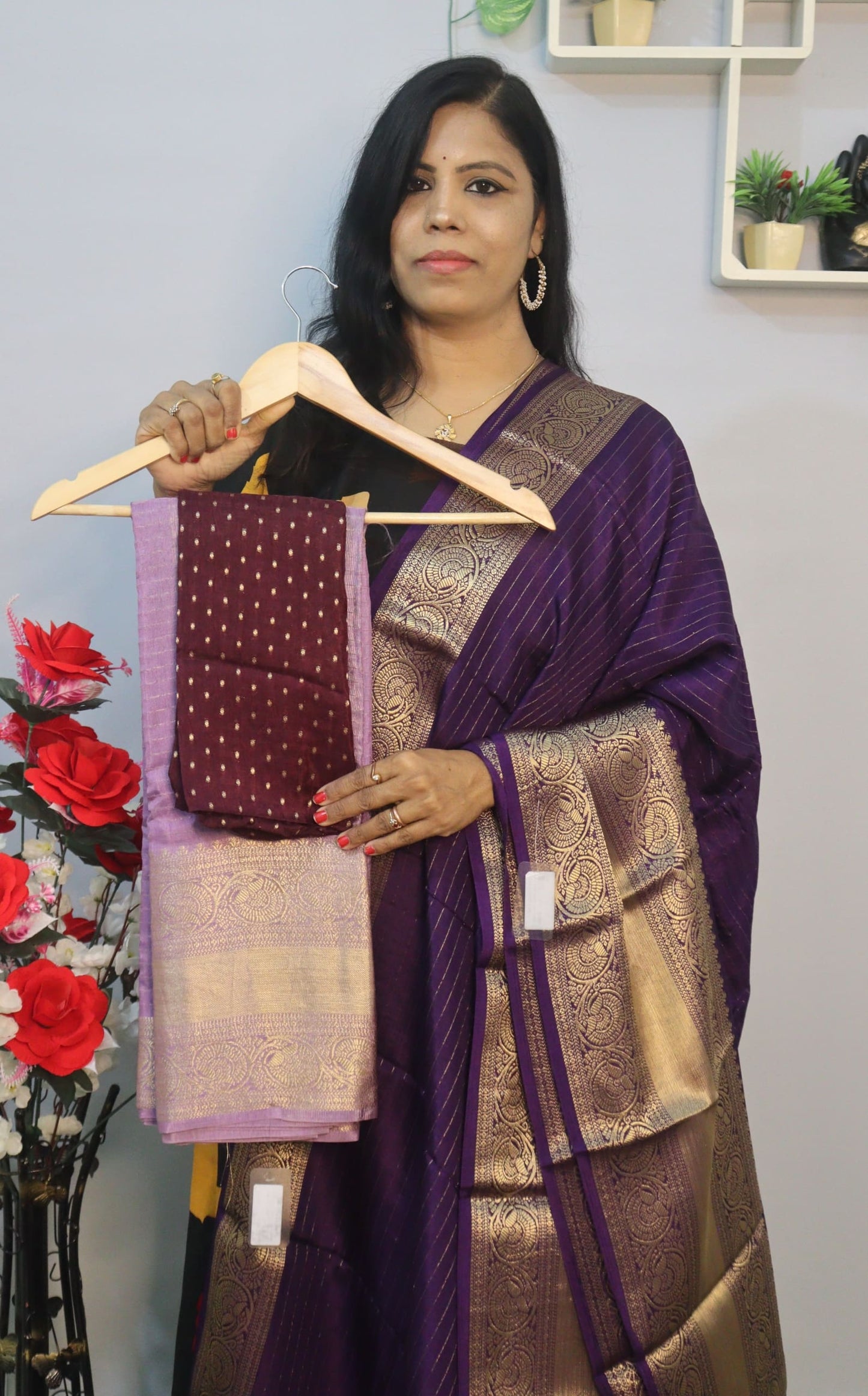 Pure Dola Crape Saree
