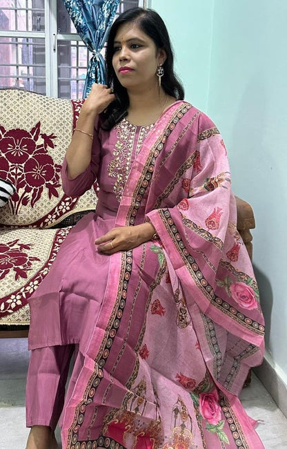 Roman silk 3Pcs Dress