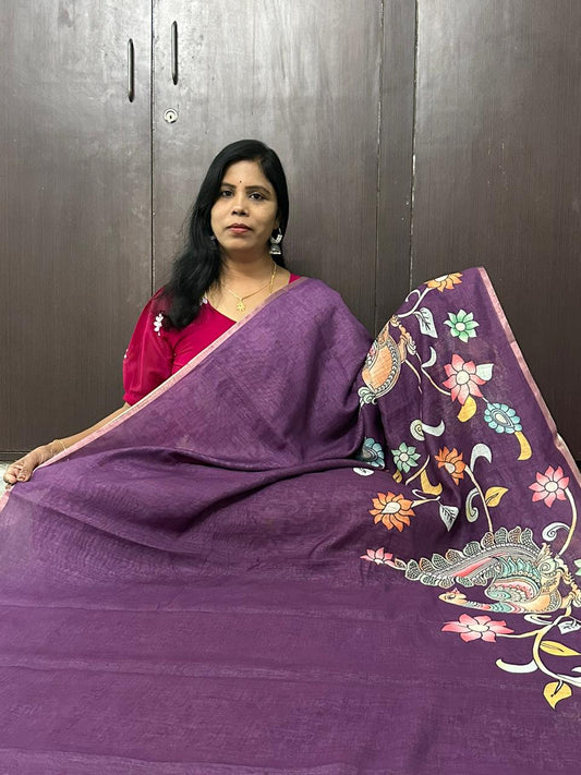 Exclusive Pure Lenin Saree