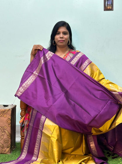Exclusive Gadwall Semi Pattu Saree