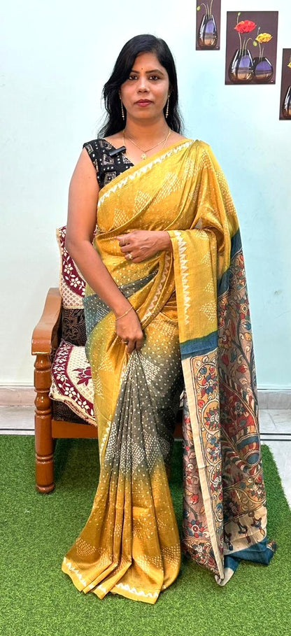 Exclusive Gajji Silk Saree