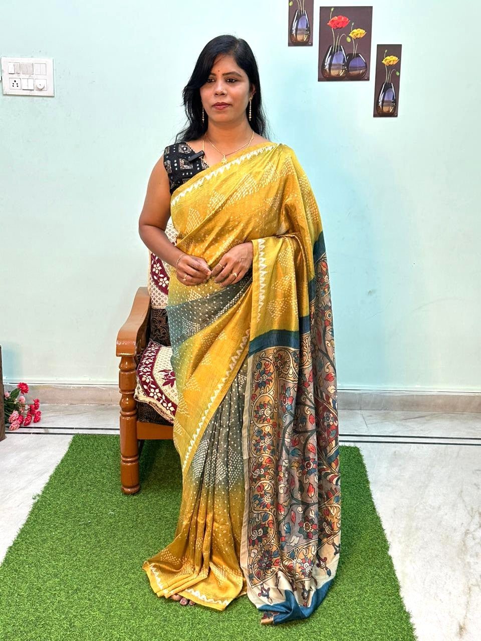 Exclusive Gajji Silk Saree