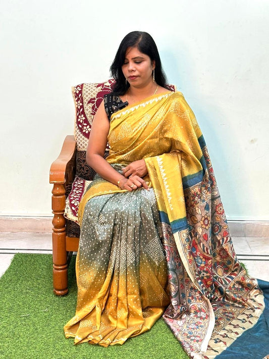 Exclusive Gajji Silk Saree