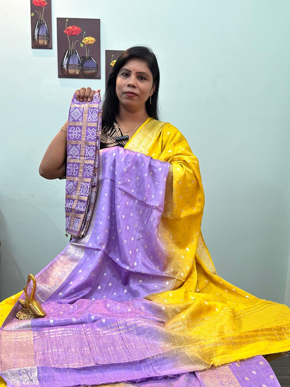 Exclusive Chinya Silk Saree