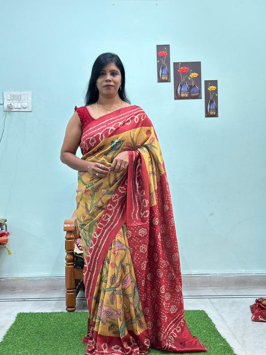 Exclusive Gajji Silk Saree