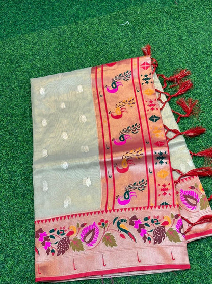 Exclusive Pithani Pattu Saree