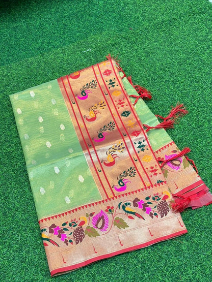 Exclusive Pithani Pattu Saree